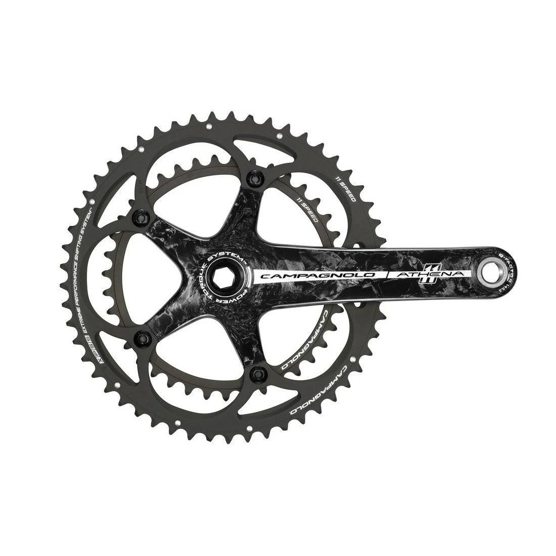 Campagnolo Athena Carbon Power-Torque 11 Speed Double Standard 39/52 Crankset 170mm S813561