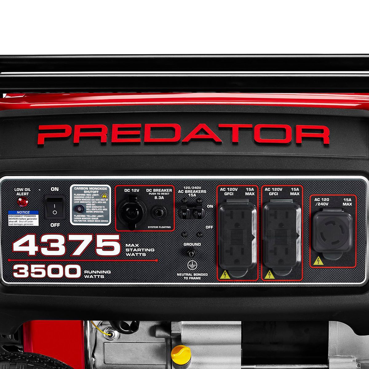 4375 Watt Gas-Powered Portable Generator K286726