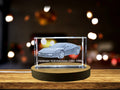 3D Engraved Crystal Tribute B456