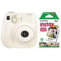 White Instant Camera with 10-Pack Film O22256