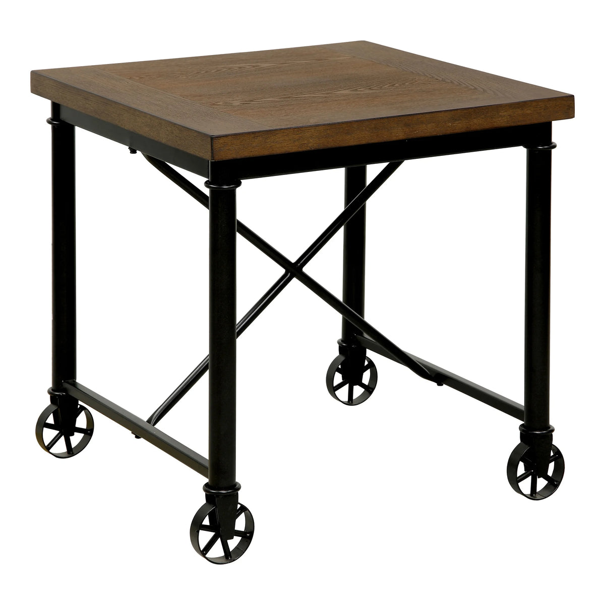 3-Piece Medium Oak Coffee Table Set R235604