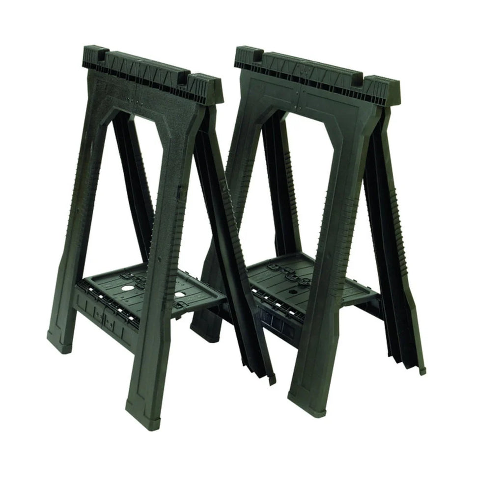 Folding Sawhorse 800 lb. Black 1 pair A360