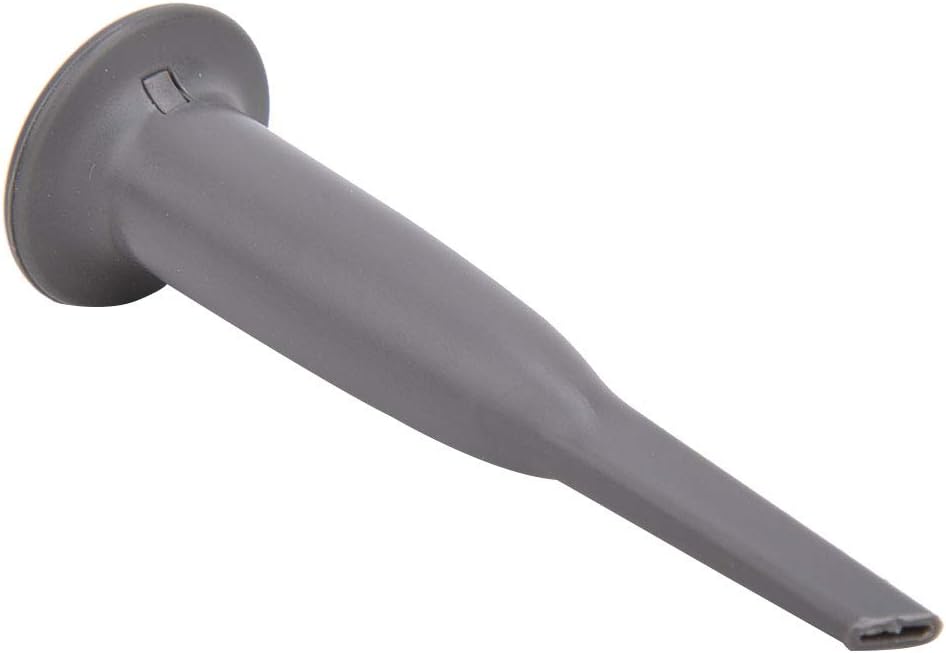 Oscilloscope Probe Cap with Hook, Gray, Pack of 2 B6463