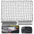 Stretchable Cargo Net with 12 Carabiners, 4 x 6 Ft Stretches to 12 x 18 Ft N1756