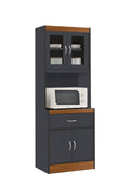 Gray-Oak Wood Kitchen Cabinet with 1 Drawer Y945017