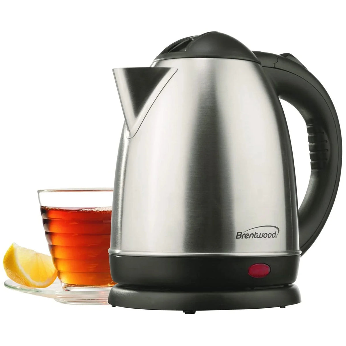 50.7 oz Electric Kettle Brushed Stainless Steel Y5970