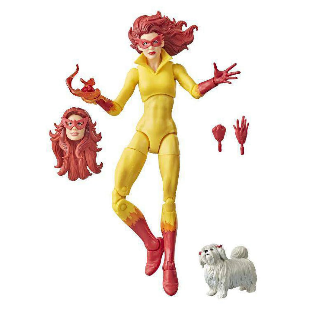 Marvel Legends Series Firestar 6" Action Figure with Ms. Lion & Accessories S3138