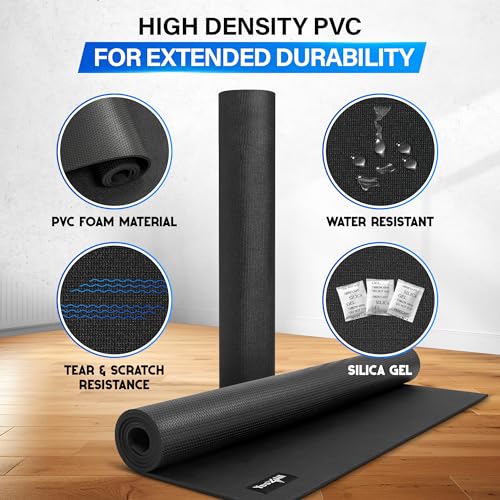 Large 6'x4'x7mm Foam Exercise Mat E4063