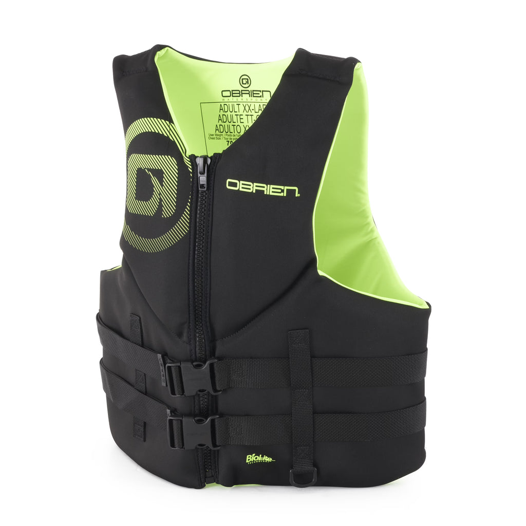 Yellow Front Zip Life Jacket I5097