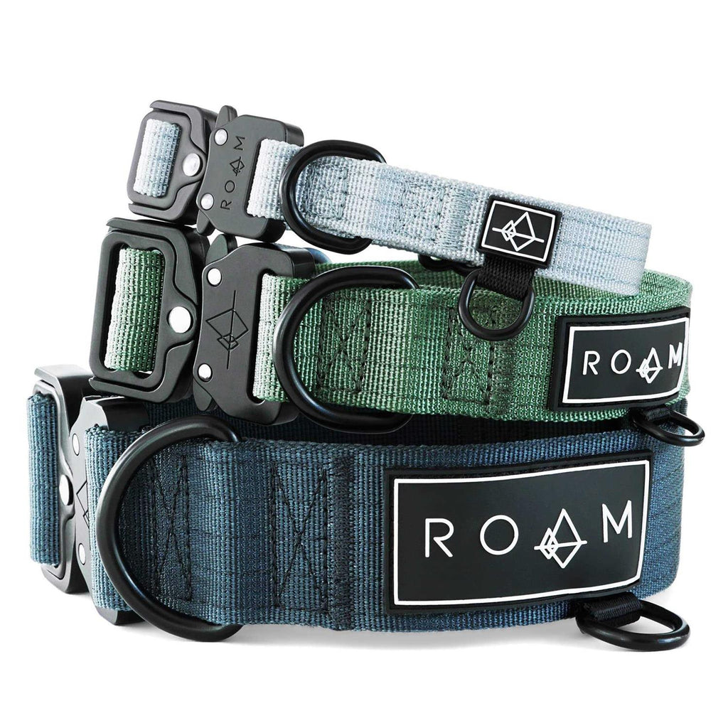 Adjustable Heavy Duty Nylon Dog Collar with Metal Buckle V474747