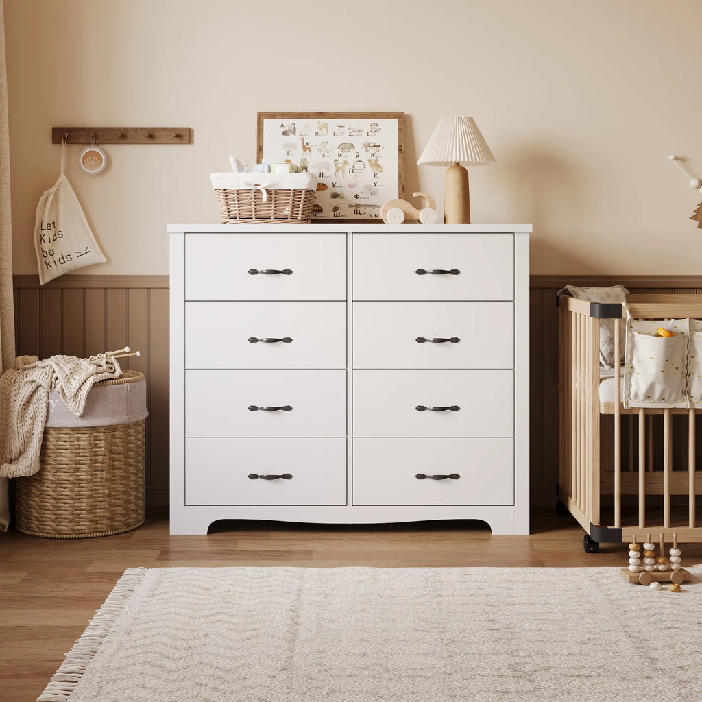 Black 6 Drawer Dresser J548105
