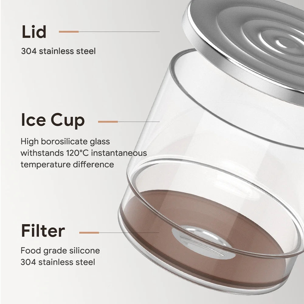 Cold Brew Coffee Maker Borosilicate Glass 300ml U730