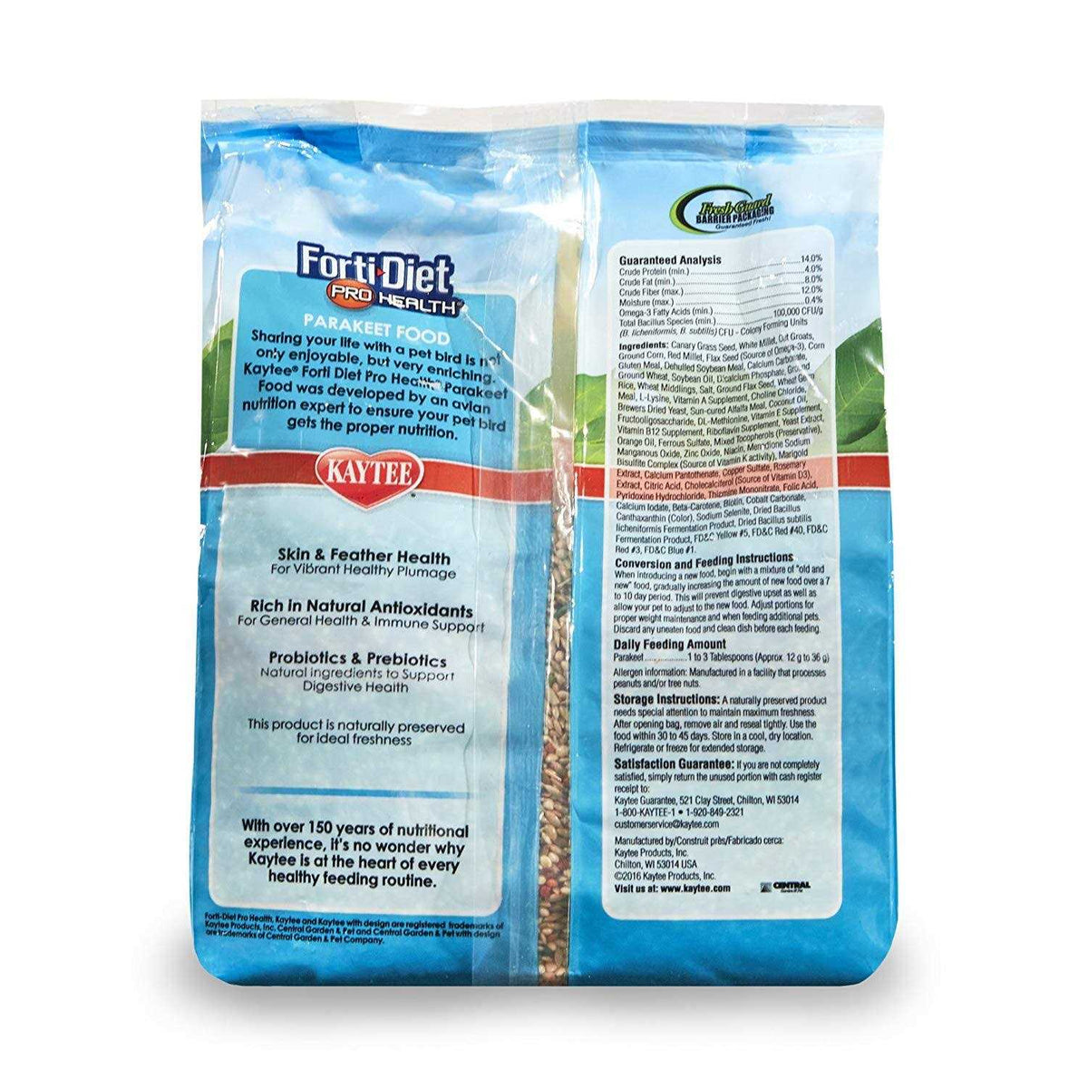 Parakeet Food A100873