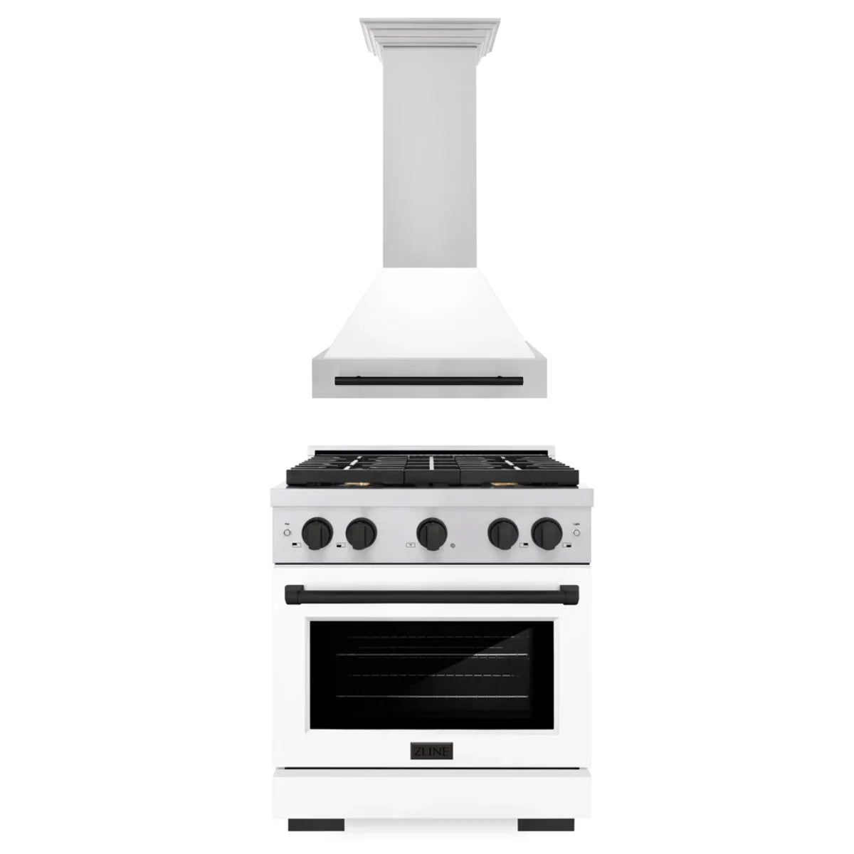 30 In. Gas Range and Range Hood in Stainless Steel K6717