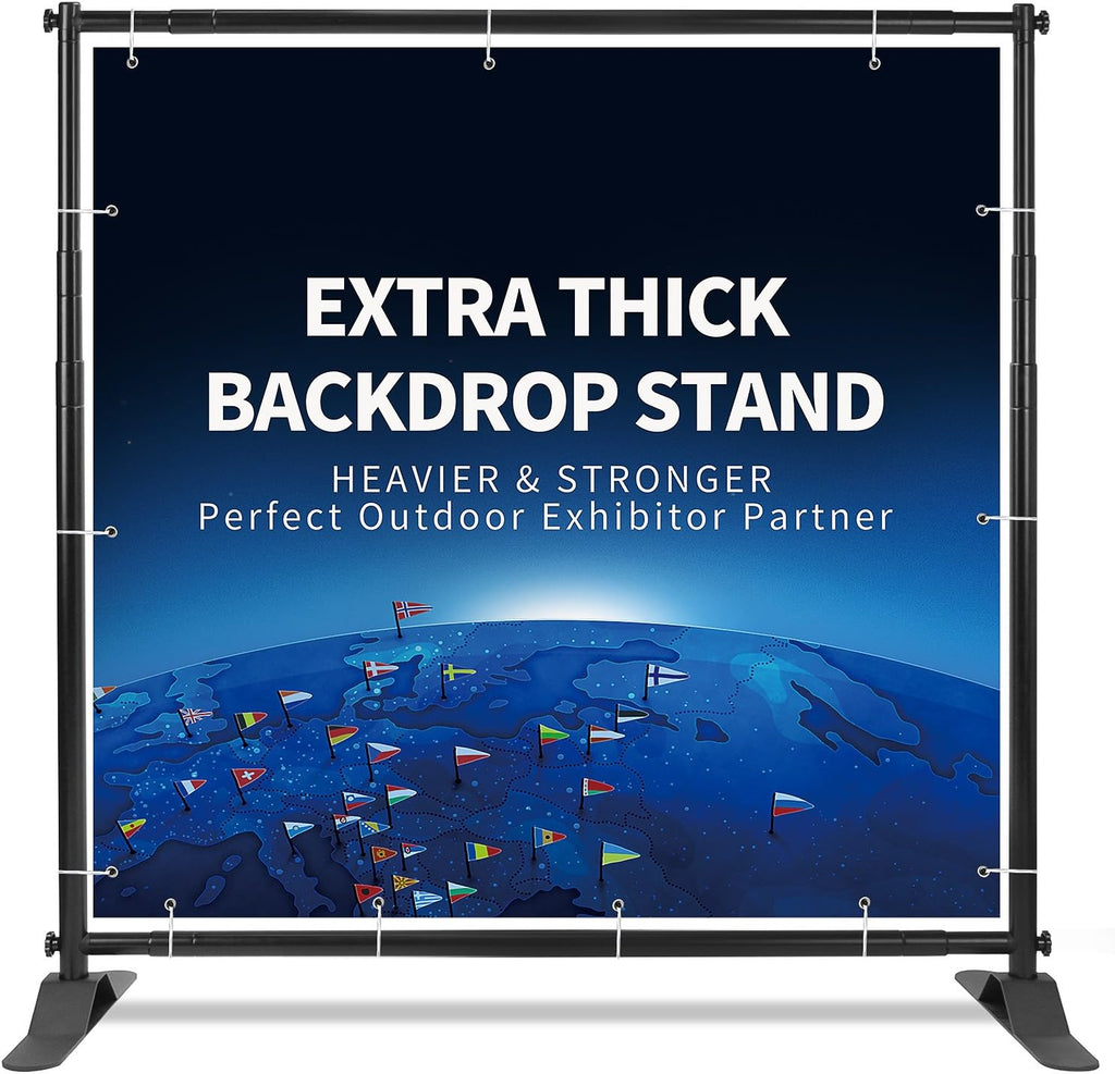 Heavy Duty Backdrop Banner Stand with Carry Bag D2944