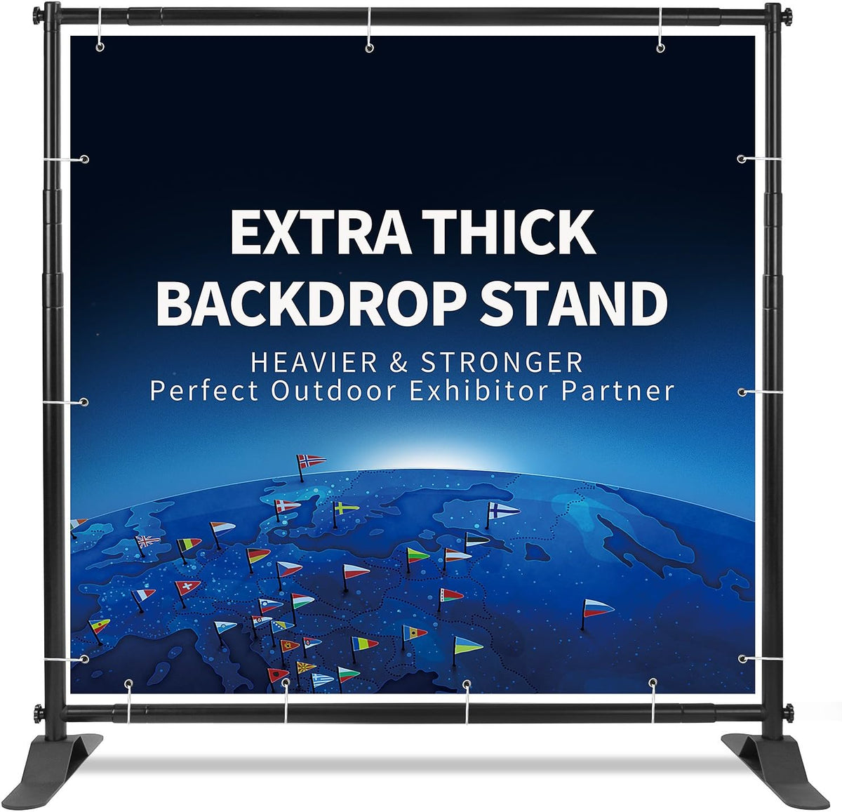 Heavy Duty Backdrop Banner Stand with Carry Bag D2944