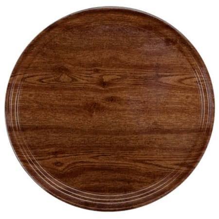13x22 Round Fiberglass Serving Tray P61022