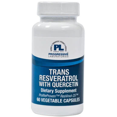 Trans-Resveratrol w-Quercetin 125mg 60c N582