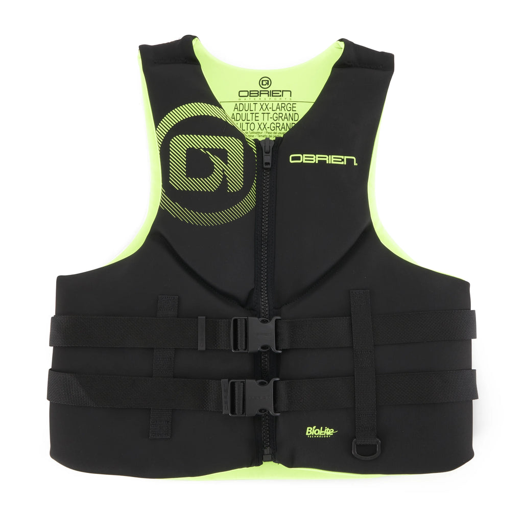 Yellow Front Zip Life Jacket I5097