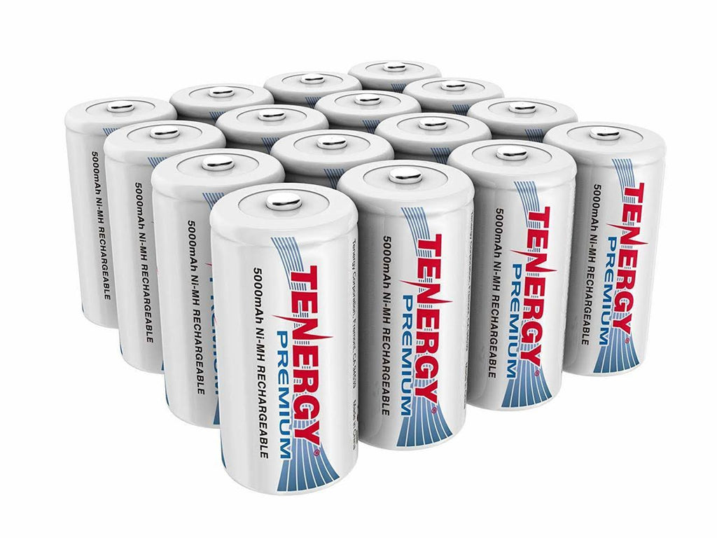 16-Pack NiMH Rechargeable C Size Batteries H353
