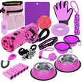 Puppy Starter Kit Dog Toys Dog Bed Blankets Grooming Tool Y622