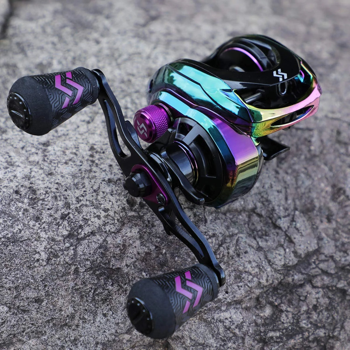 Colorful Bait Casting Reel 9+1BB with Magnetic Braking System K8658