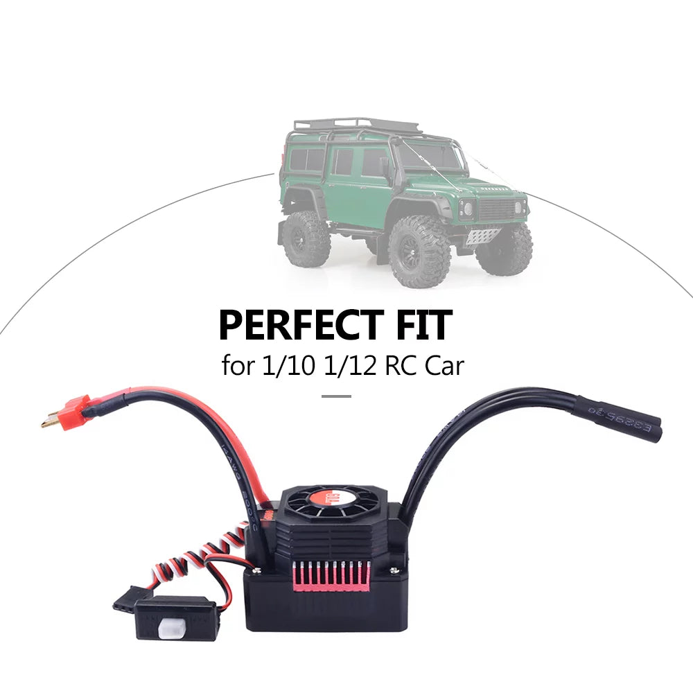 60A Brushless Waterproof Electronic Speed Controller Q772