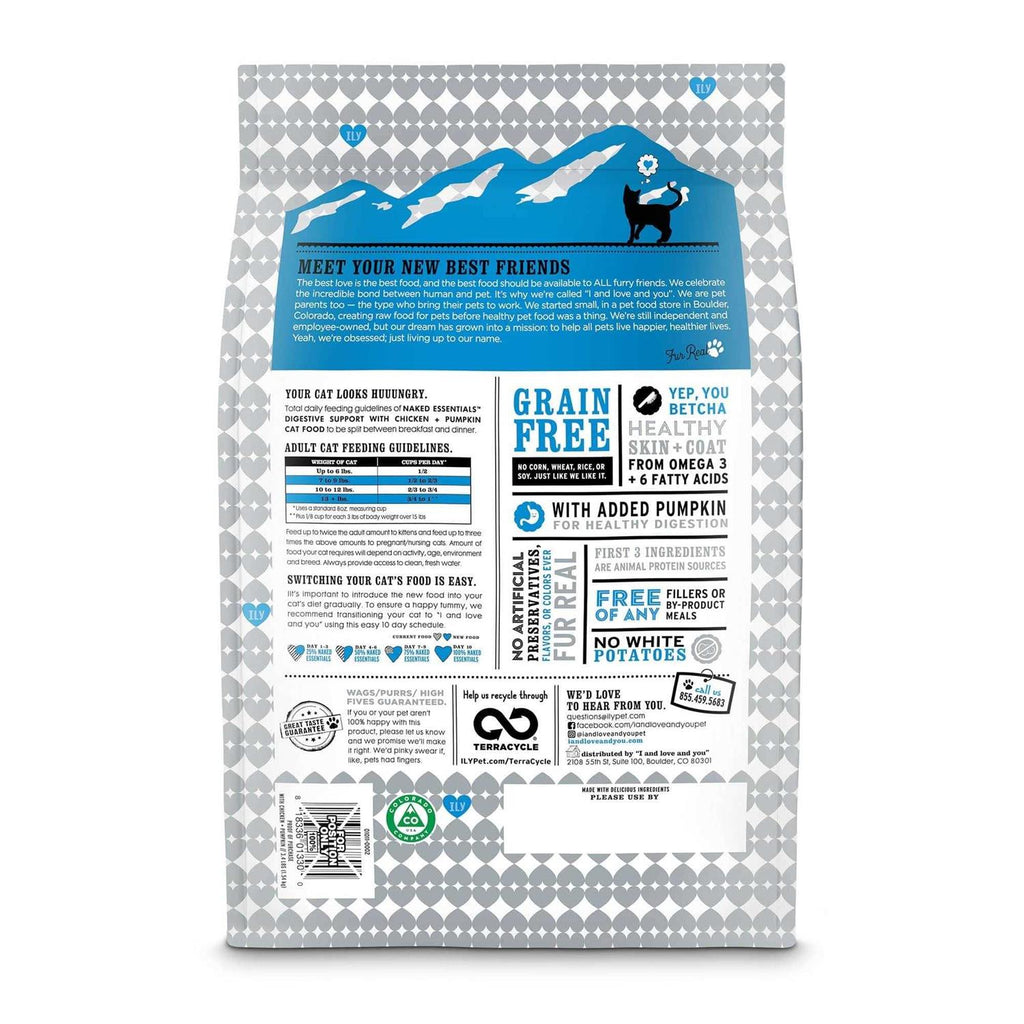 Chicken & Pumpkin Dry Cat Food D86174