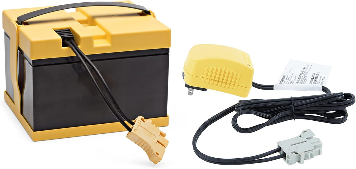 6V 7AH Battery + Charger Pack of 2 D4875