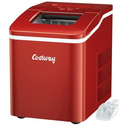 Portable Countertop Ice Maker Machine with Scoop X40081