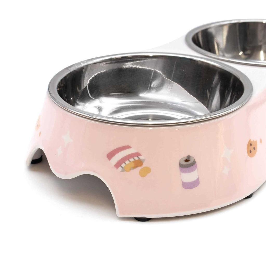 Double Diner Bowl for Cats U451