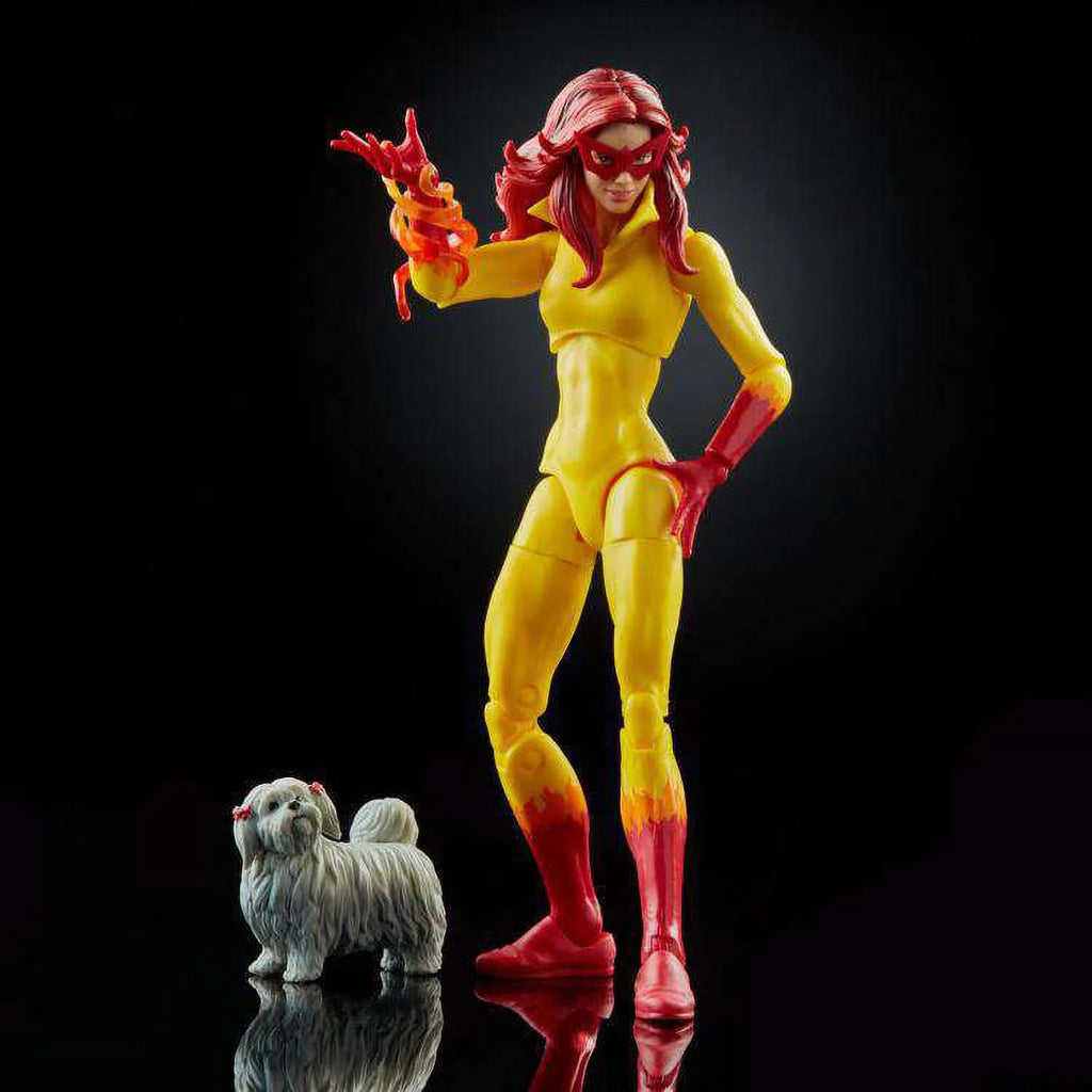 Marvel Legends Series Firestar 6" Action Figure with Ms. Lion & Accessories S3138