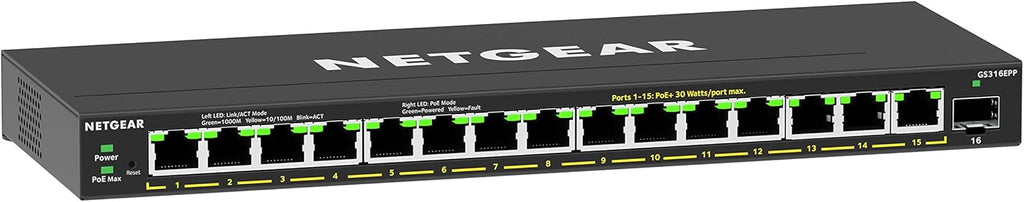 5-Port Gigabit Ethernet Unmanaged PoE Switch with 4 x PoE+ @ 83W M980679