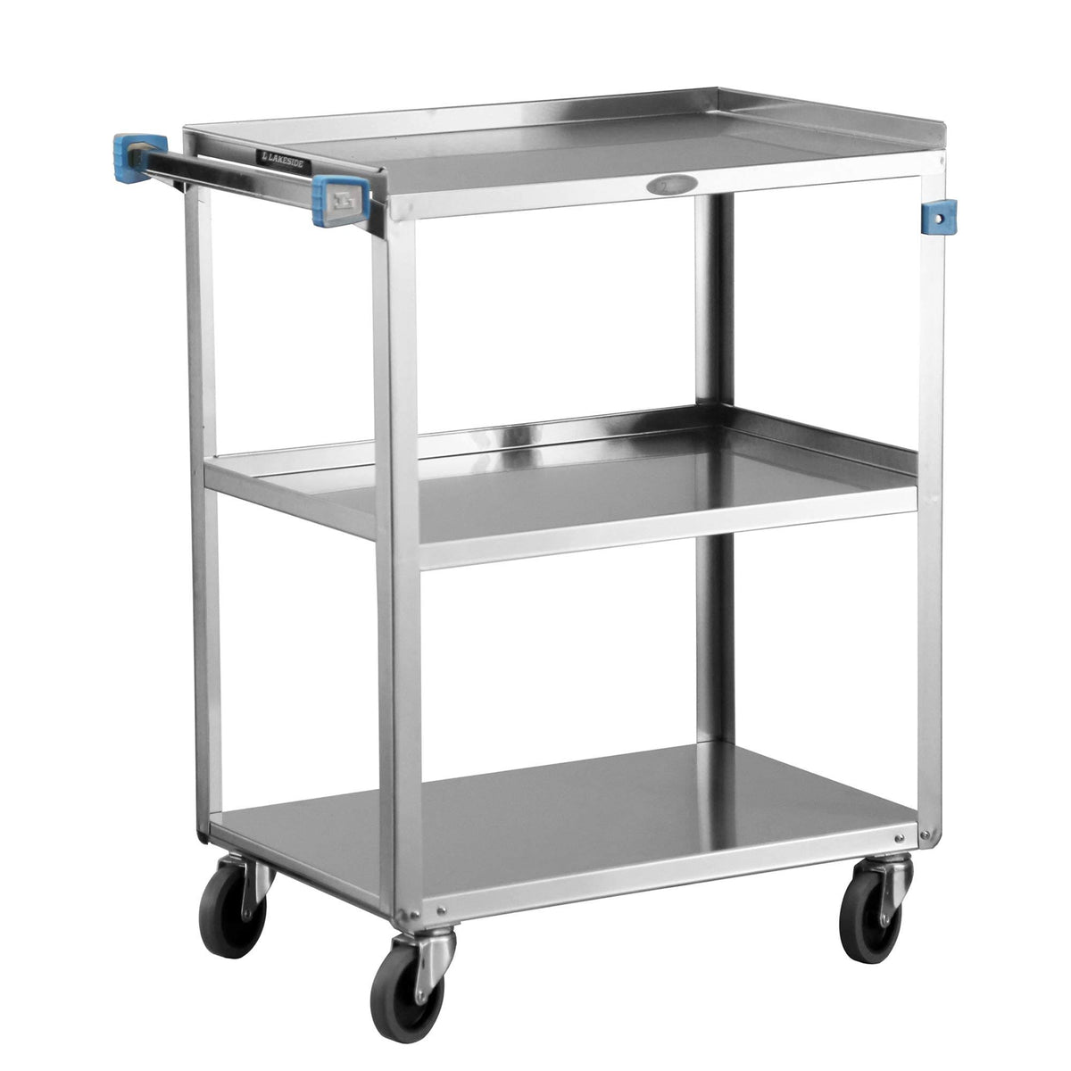 Stainless Steel Utility Cart, 500 lb Capacity, 3 Shelf O51496