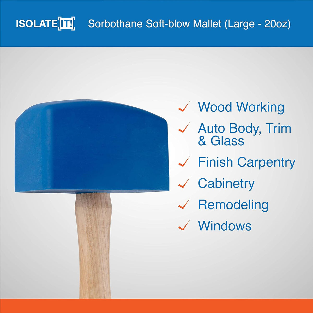 Soft-Blow Mallet Pack of 2 J326620