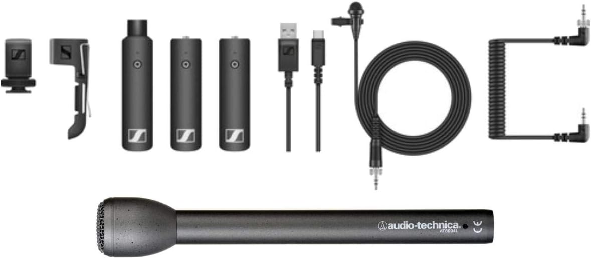 Portable ENG Set with Handheld Omnidirectional Dynamic Microphone L7018