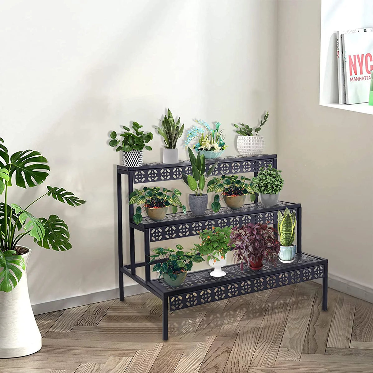 3 Tier Metal Plant Stand F24689